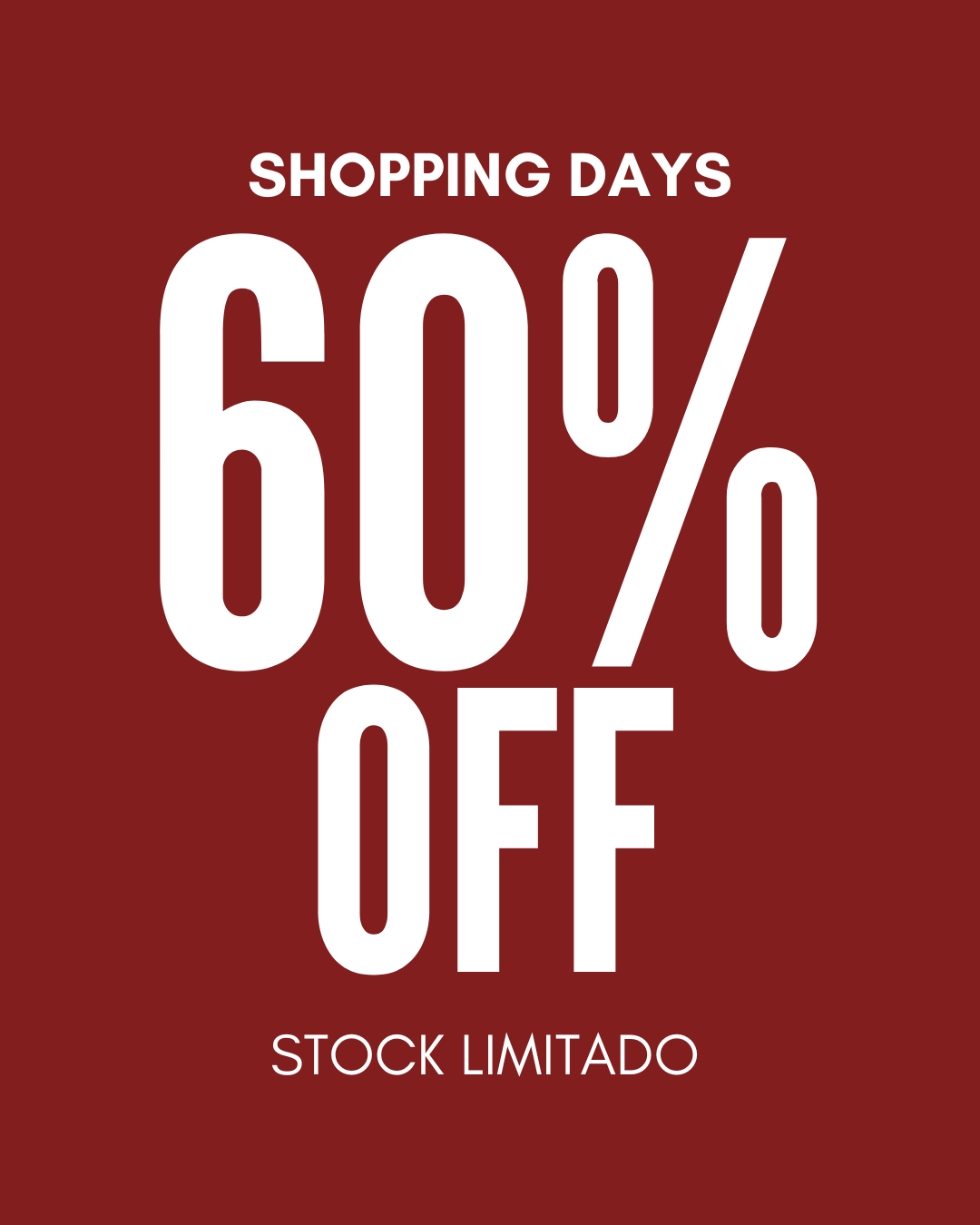 60% DE DSCTO