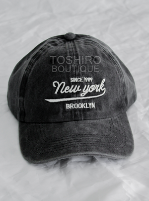 GORRA NEW YORK 1 - NEGRO JASPEADO