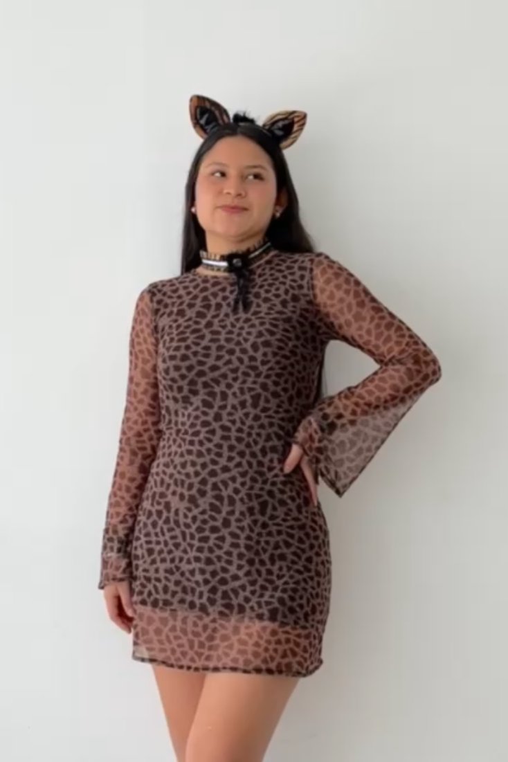 SET FELINA - LEOPARDO 3PZS