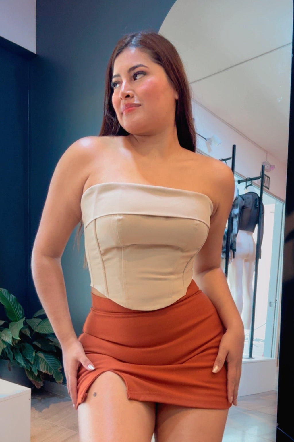 CORSET SASHA - BEIGE