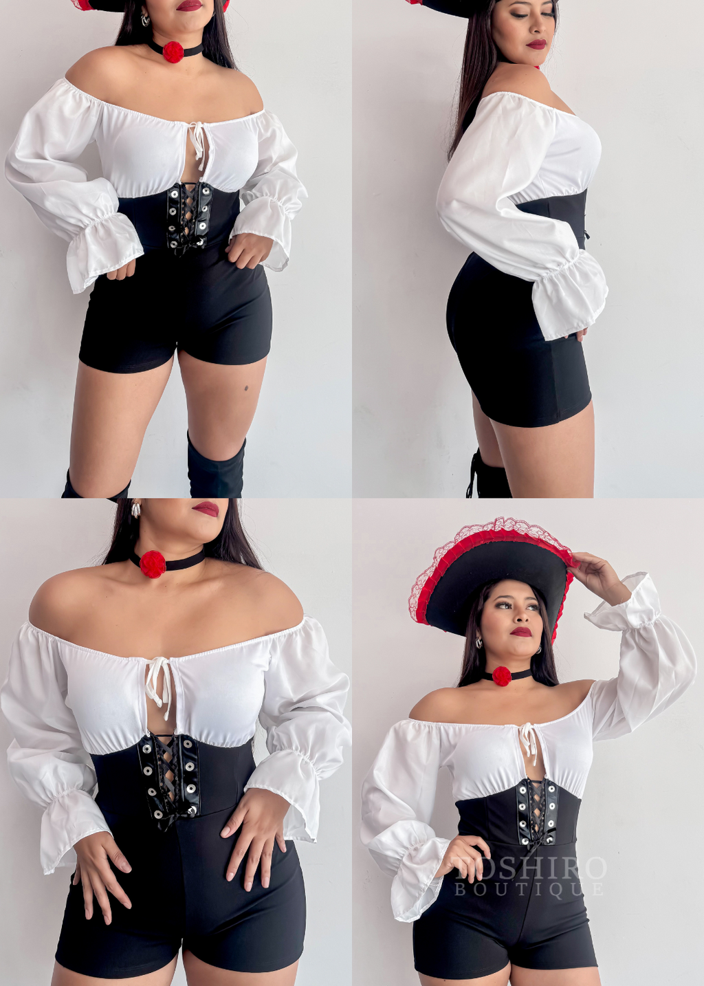 DISFRAZ PIRATA CORTO
