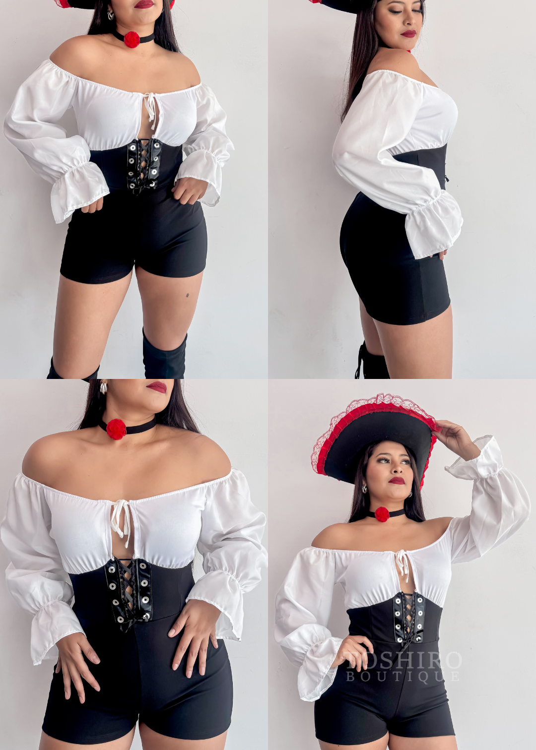 DISFRAZ PIRATA CORTO