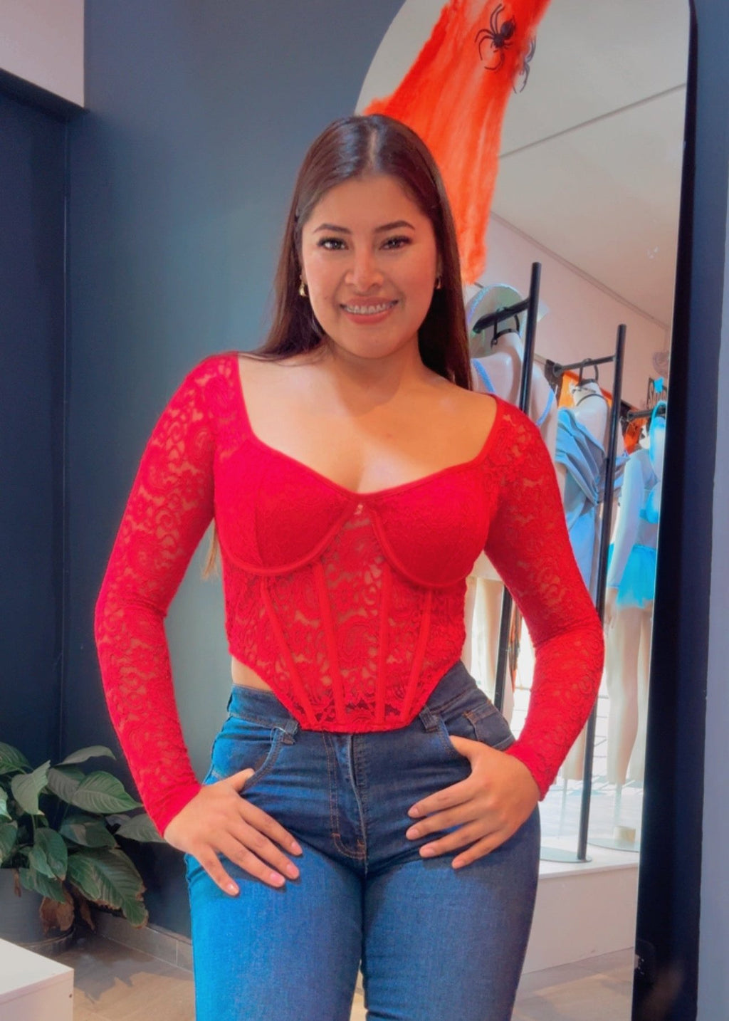 CORSET ALBA - ROJO