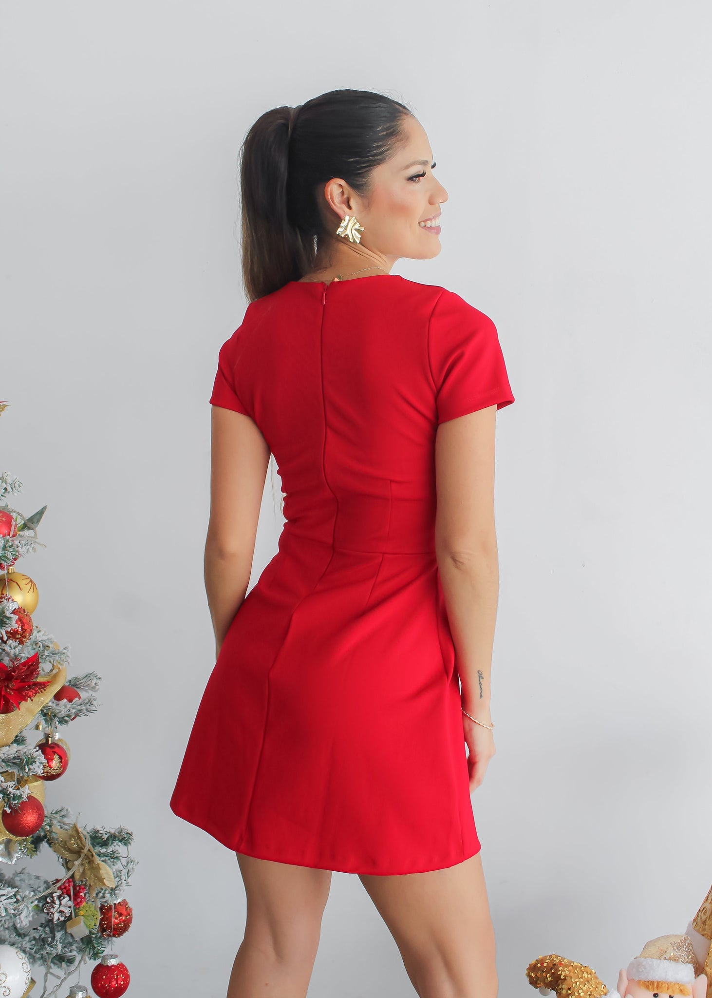 VESTIDO PRINCESA- ROJO