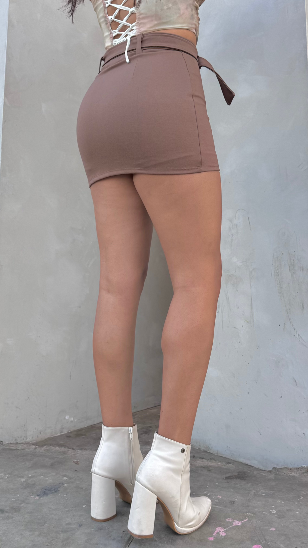 FALDA SHORT CORREA