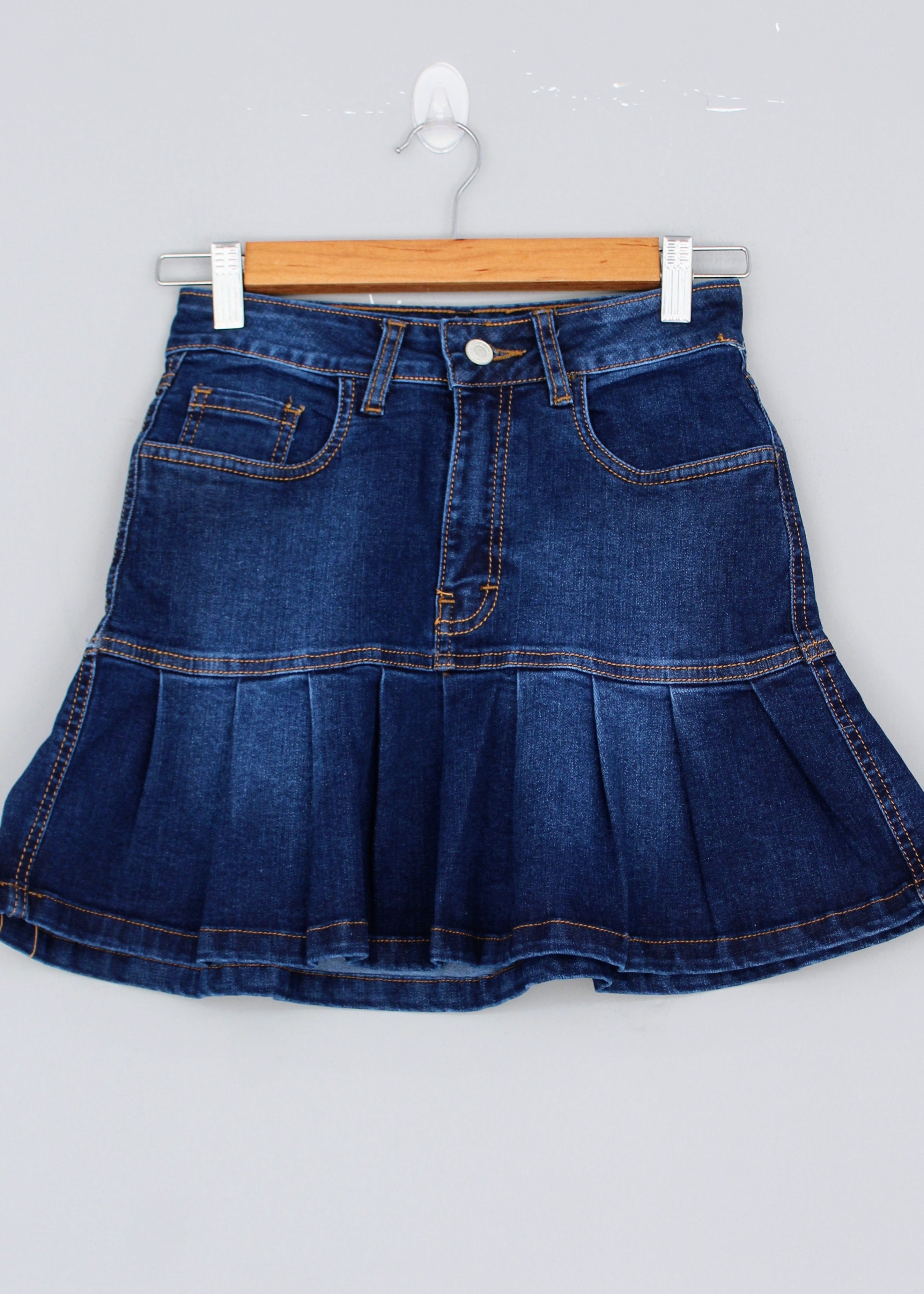 FALDA JEAN - AZUL