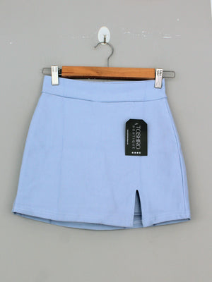 FALDA SHORT ANE - CELESTE