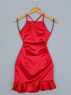 VESTIDO REVEL - ROJO