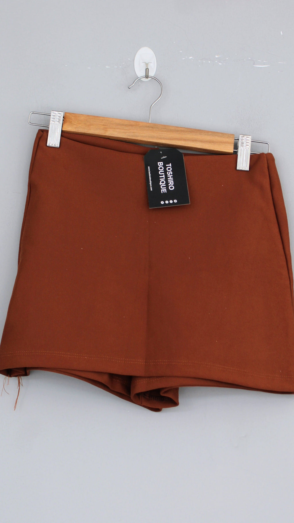FALDA SHORT ALEX - CAMEL