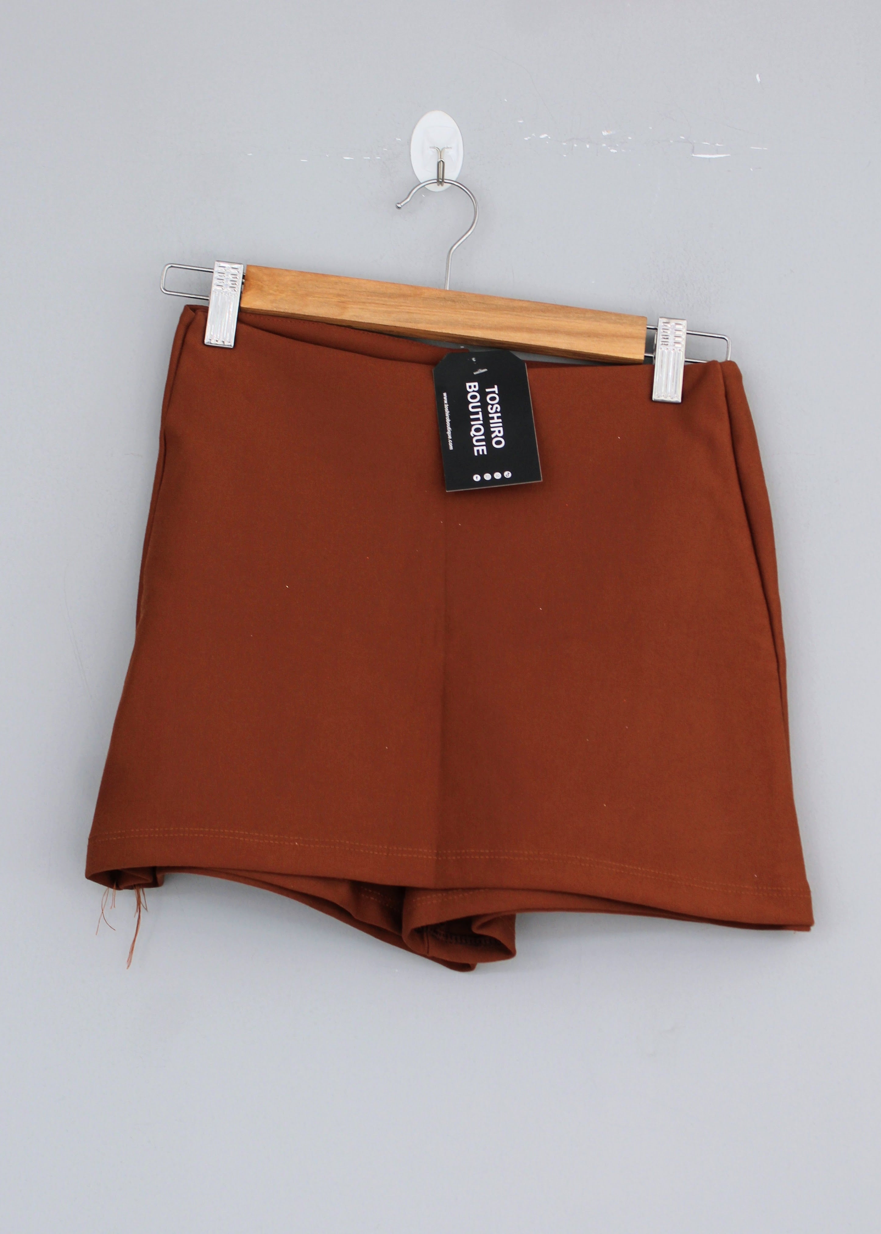 FALDA SHORT ALEX - CAMEL
