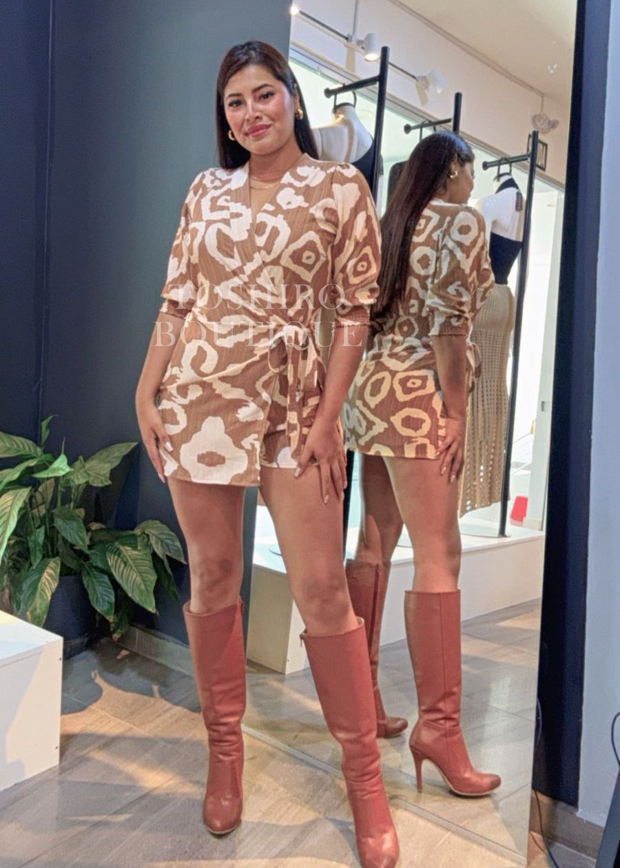 VESTIDO DAYANA - CAMEL