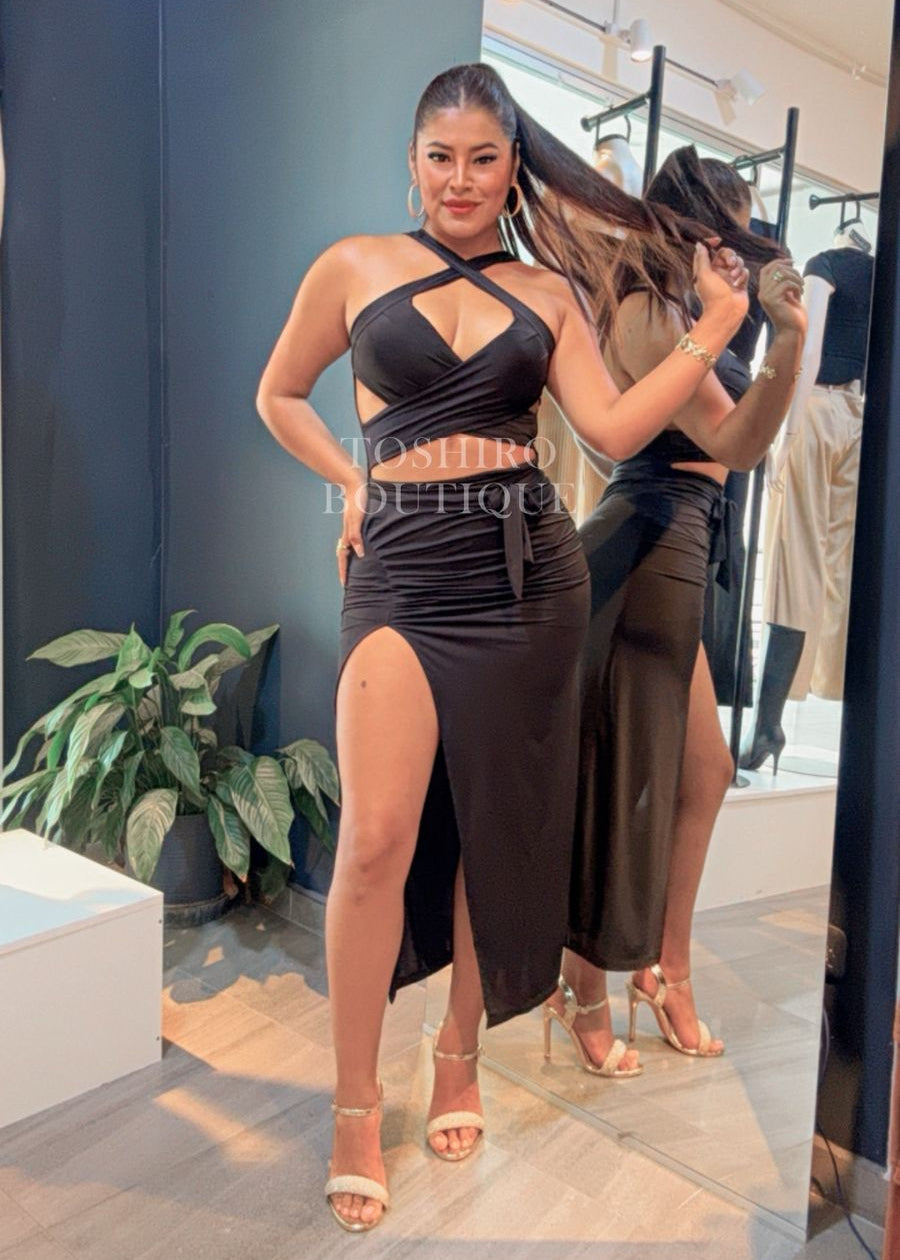 MAXIVESTIDO BRIELA - NEGRO