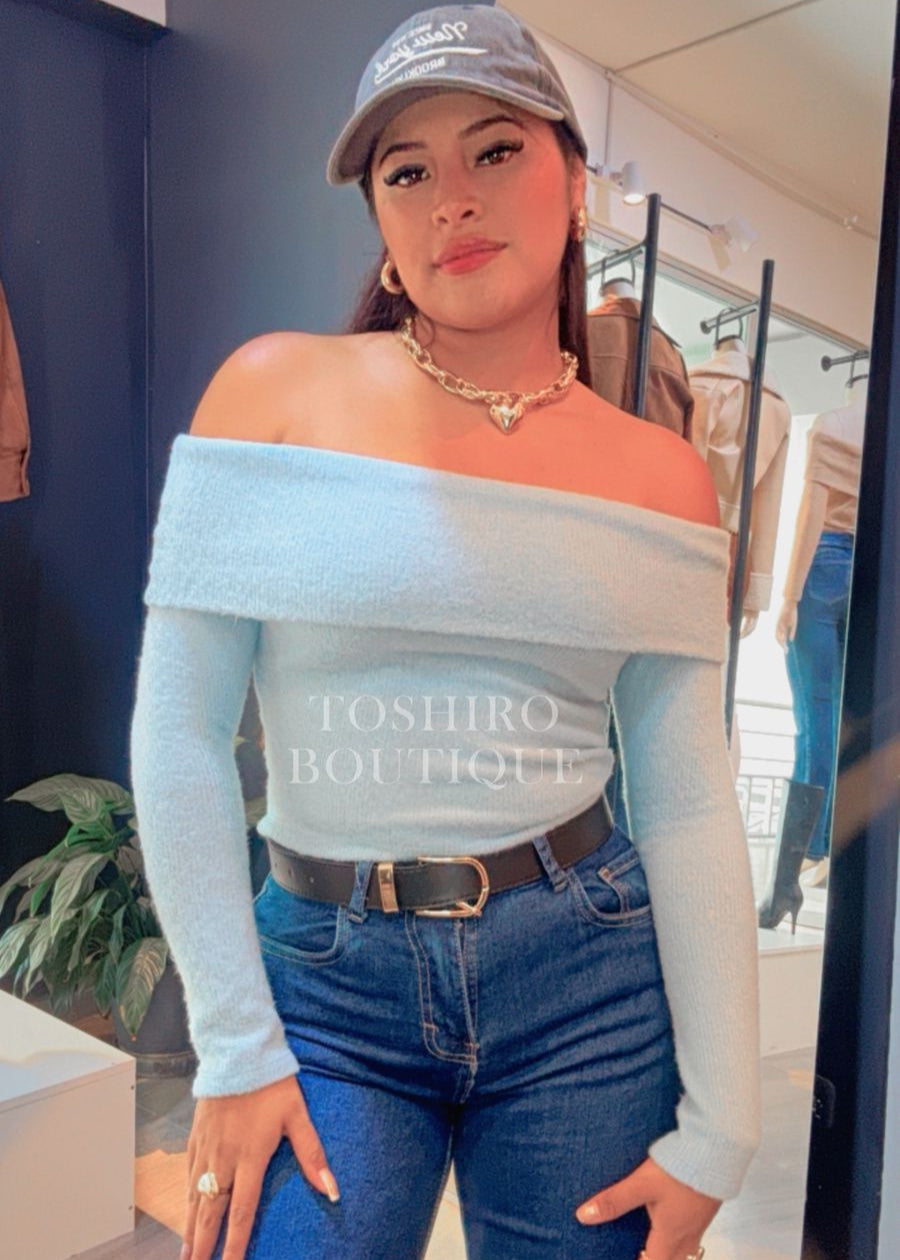SWEATER KALHESI - CELESTE