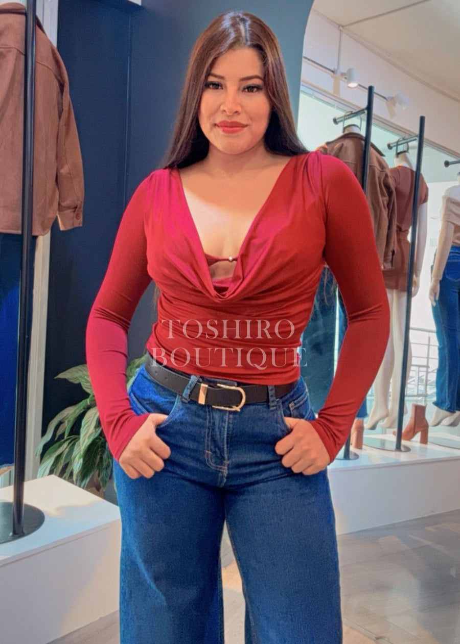 BLUSA ANGIE - VINO
