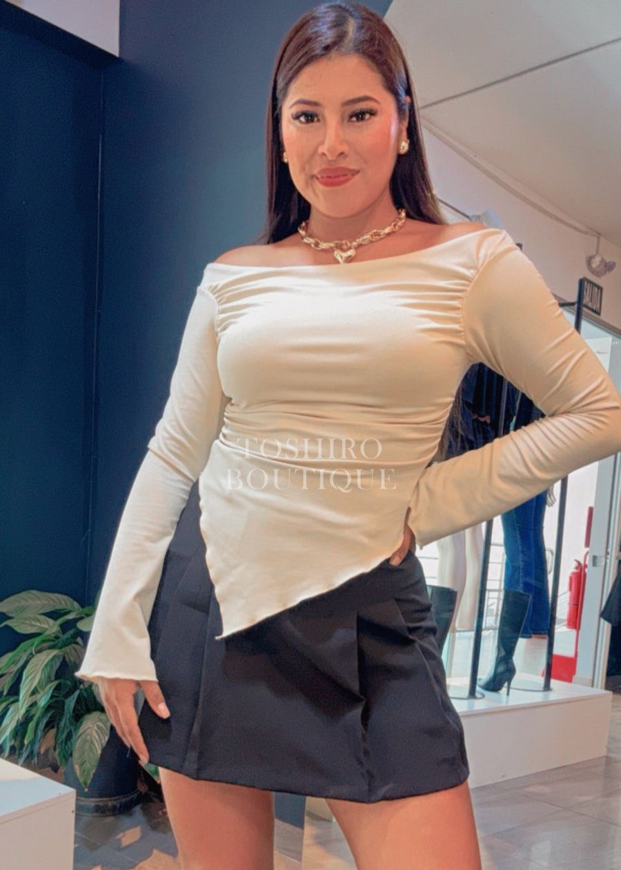 BLUSA SILVI - BEIGE