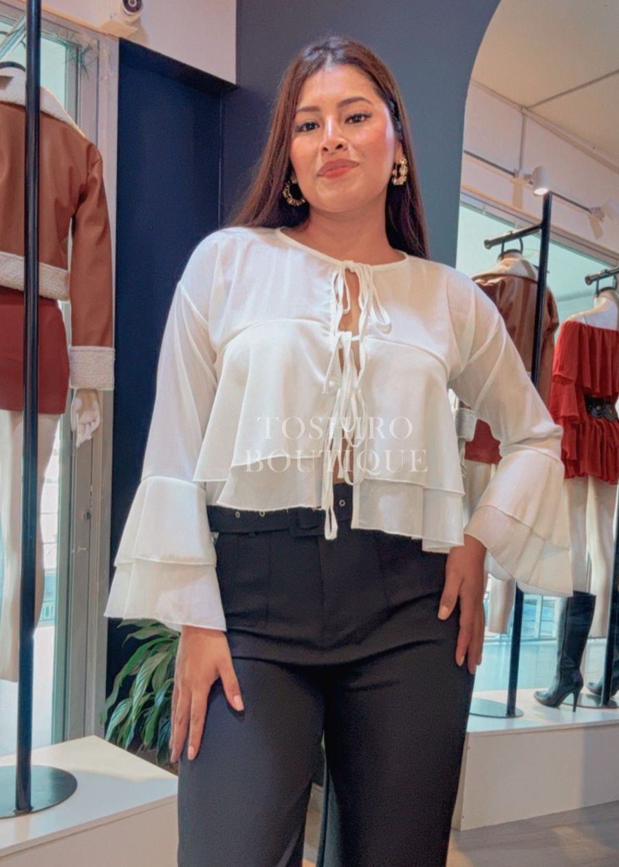 BLUSA ARIANA - PERLA