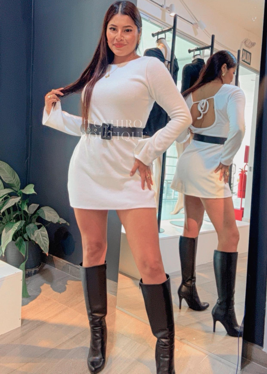 VESTIDO CORY - PERLA