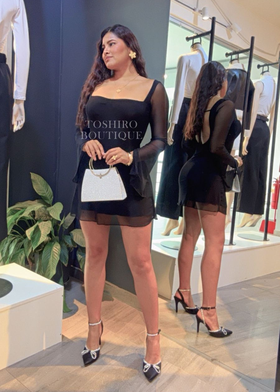 VESTIDO FLAVIA - NEGRO