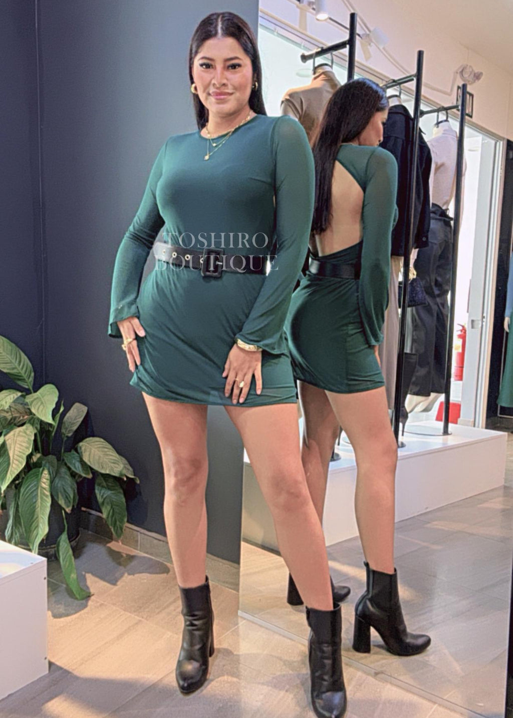 VESTIDO ONELIA - VERDE
