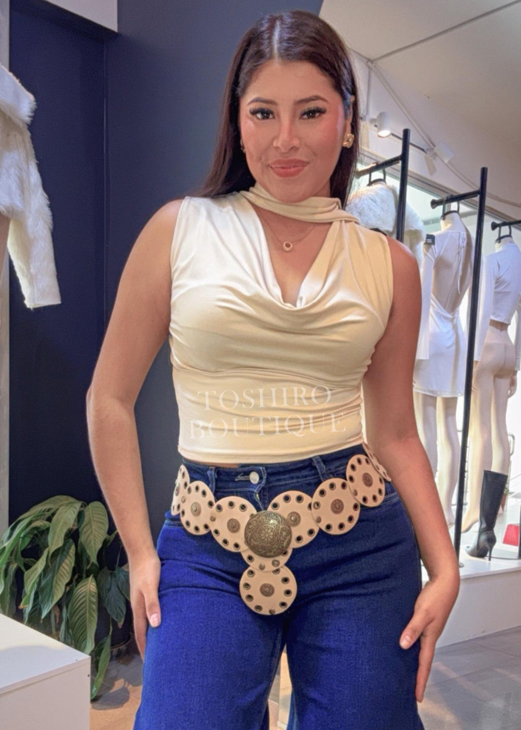 BLUSA HEIDY - BEIGE
