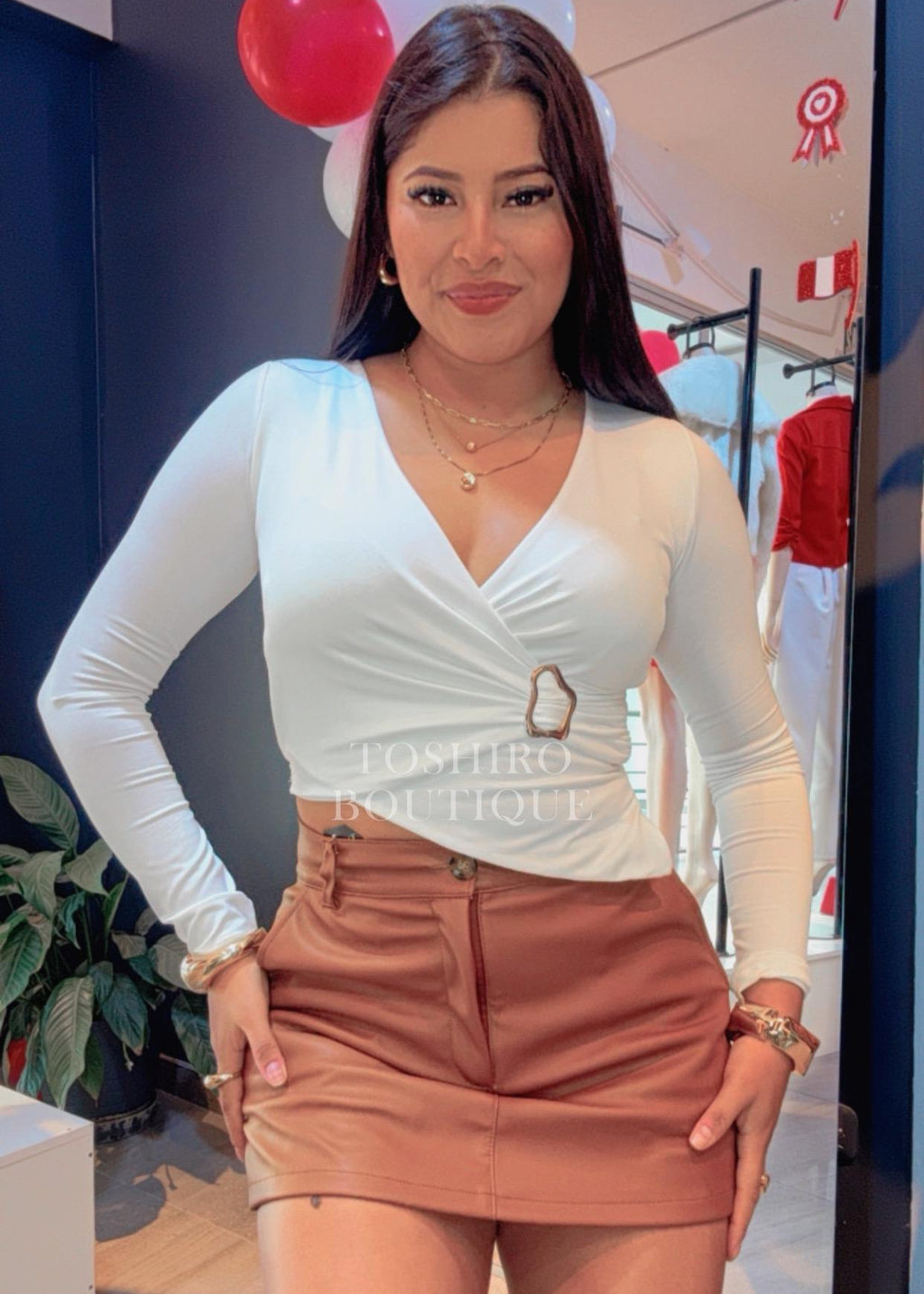 BLUSA HELEN - BLANCO