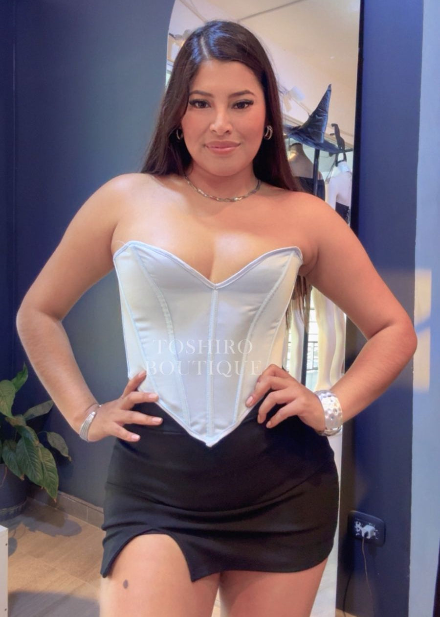 CORSET VICTORIA - CELESTE