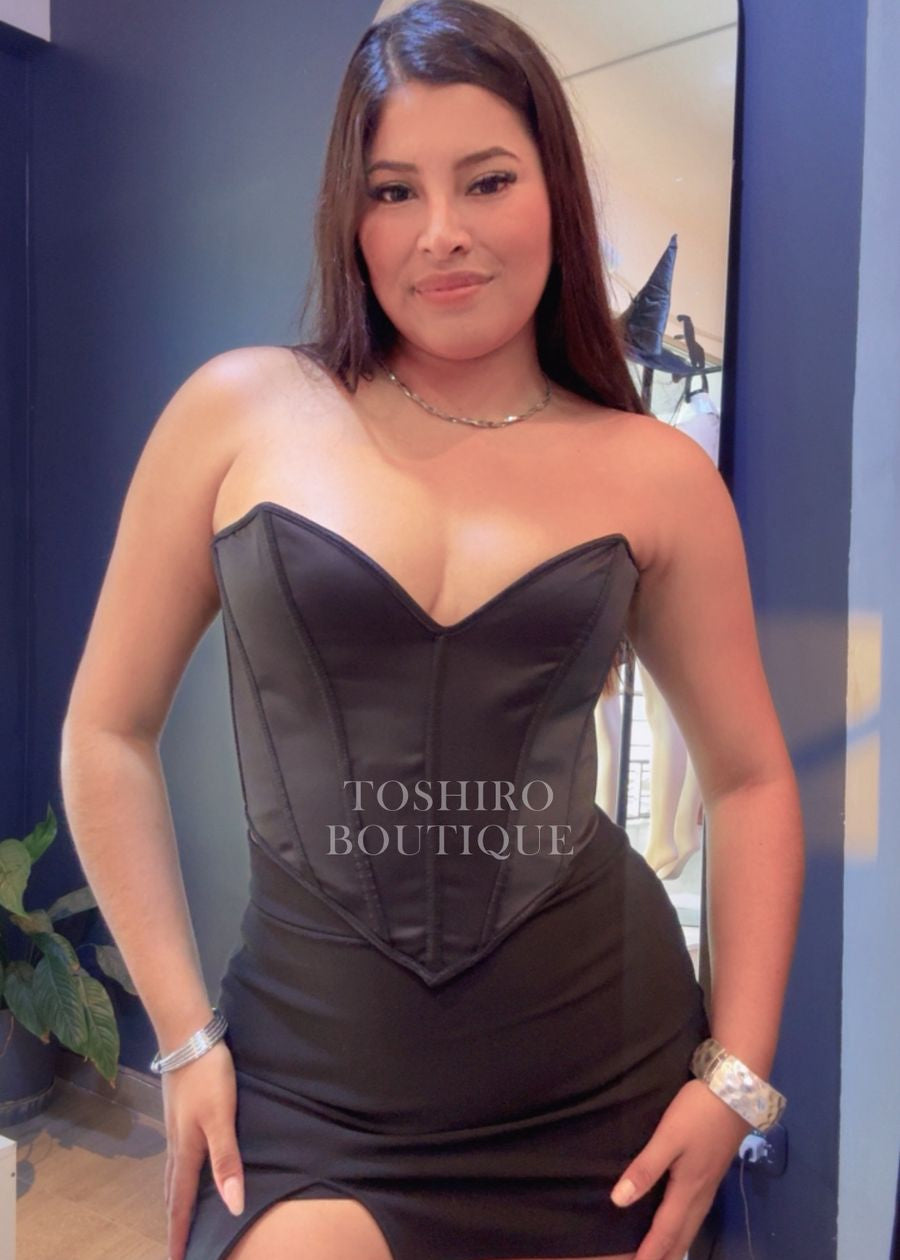 CORSET VICTORIA - NEGRO