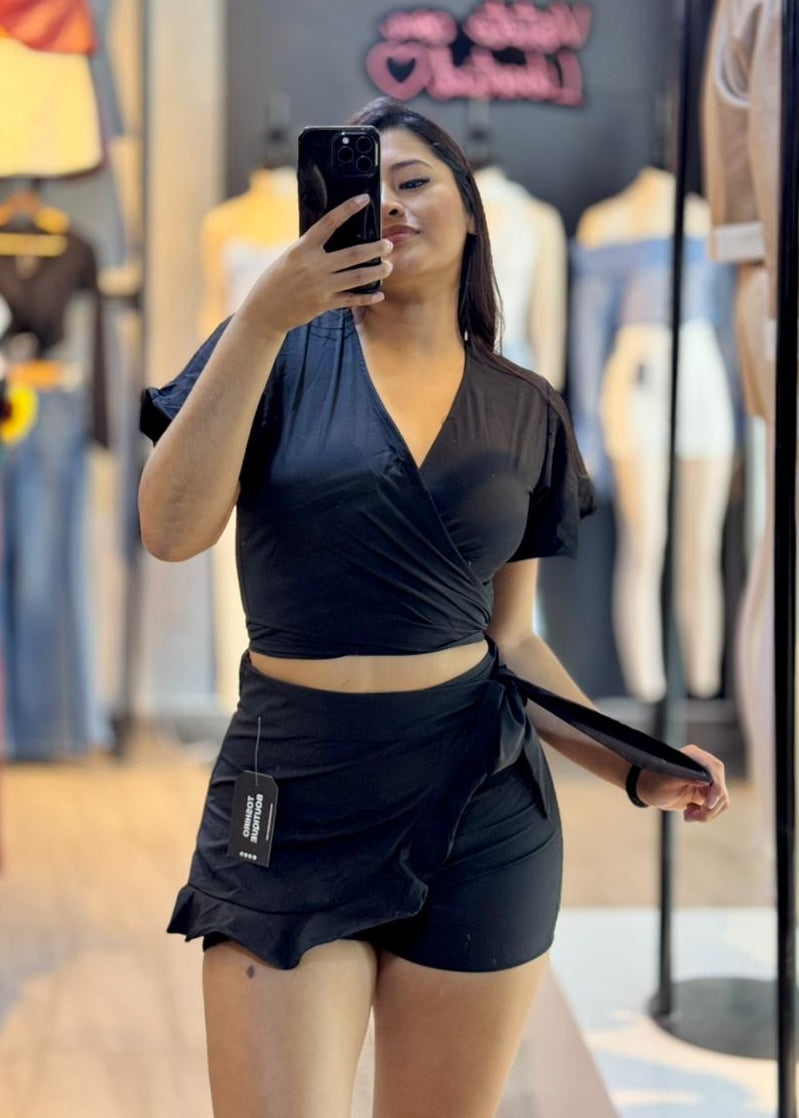 CONJUNTO LAZO BABY - NEGRO