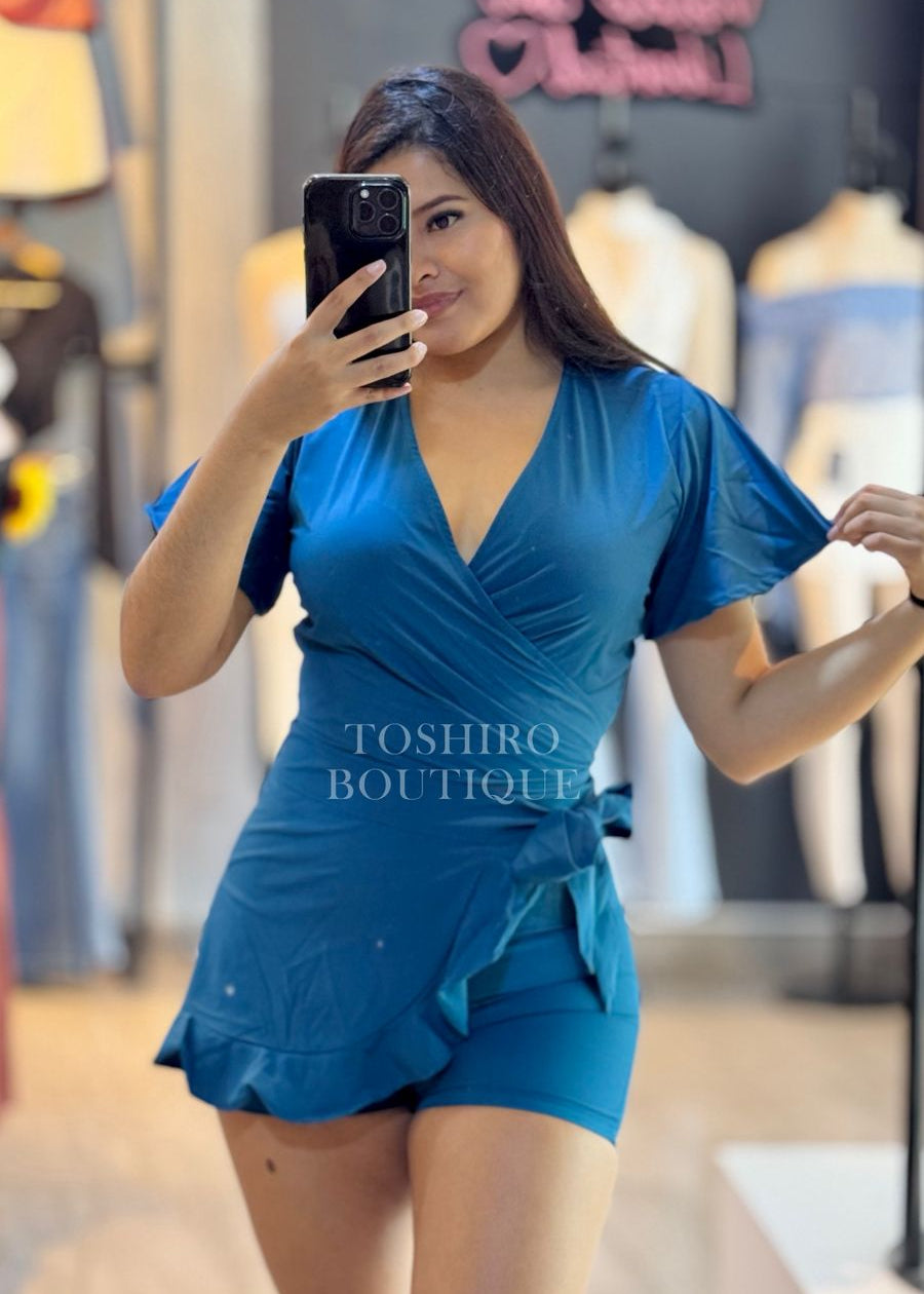 CONJUNTO LAZO BABY - COBALTO