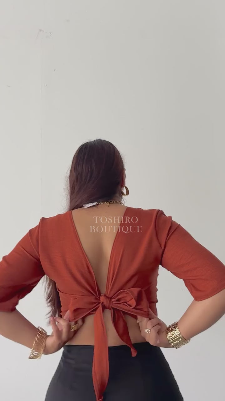 BLUSA LAZO