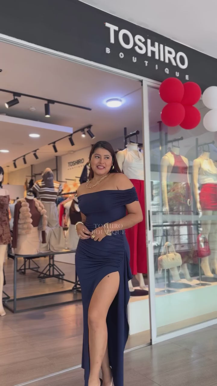 MAXIVESTIDO CORAL