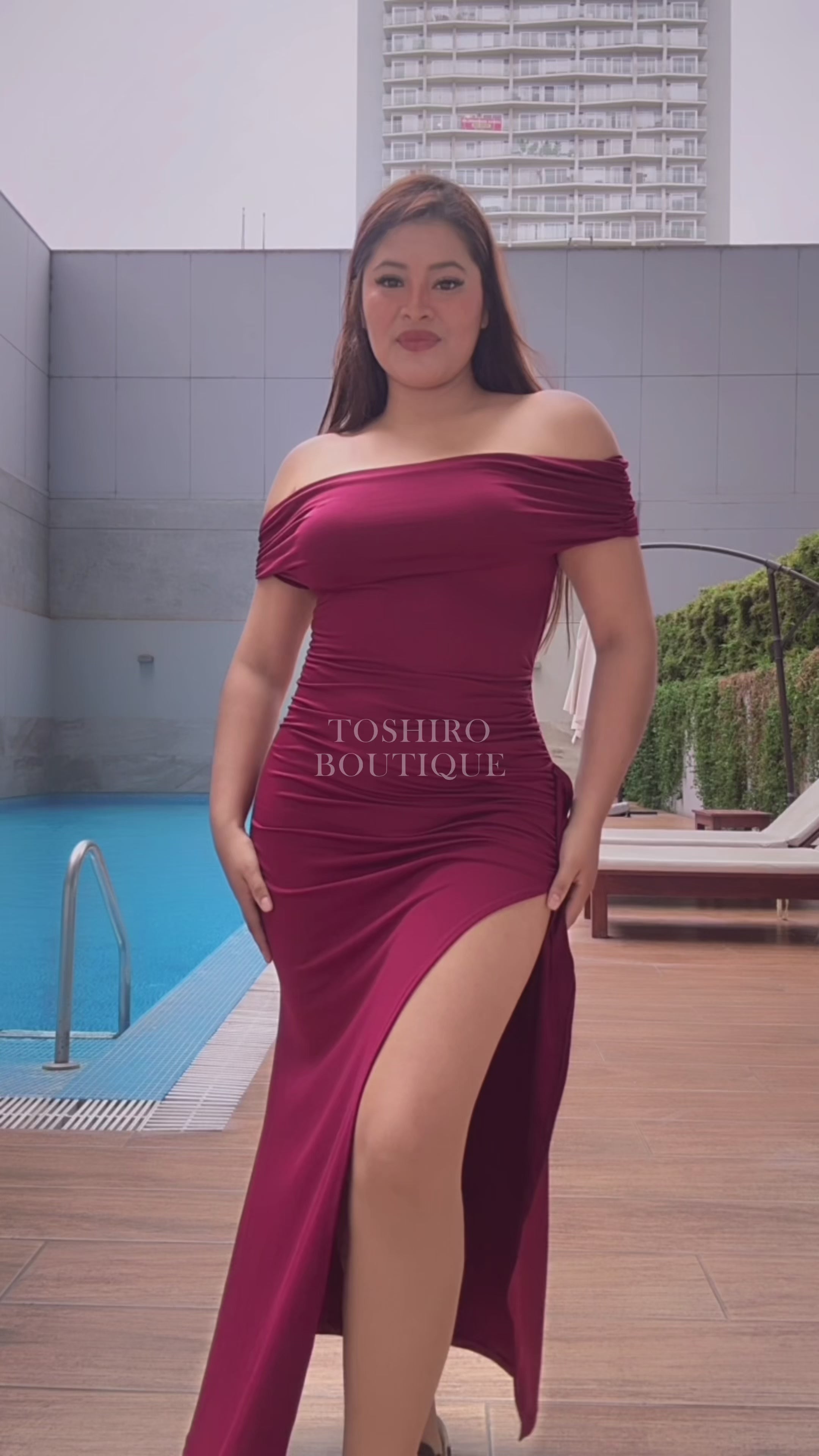 MAXIVESTIDO CORAL