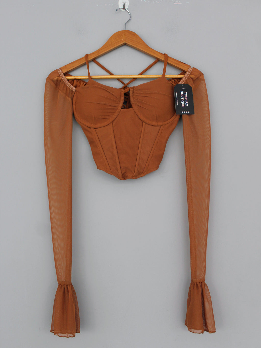 CORSET ALIZE - CAMEL