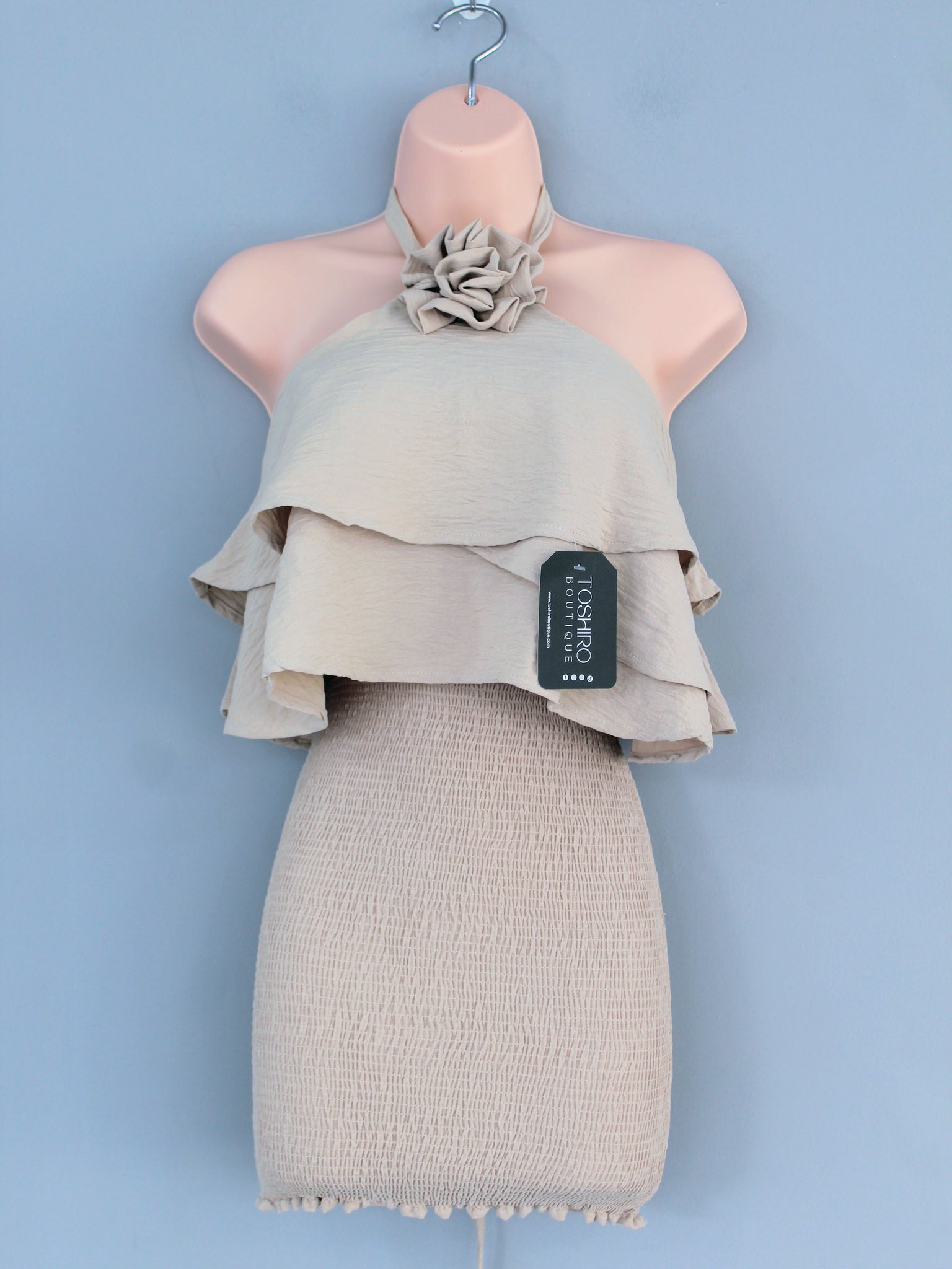 VESTIDO ZOE-BEIGE