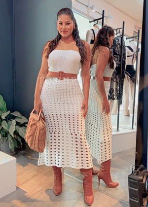 VESTIDO CAMILA - BLANCO