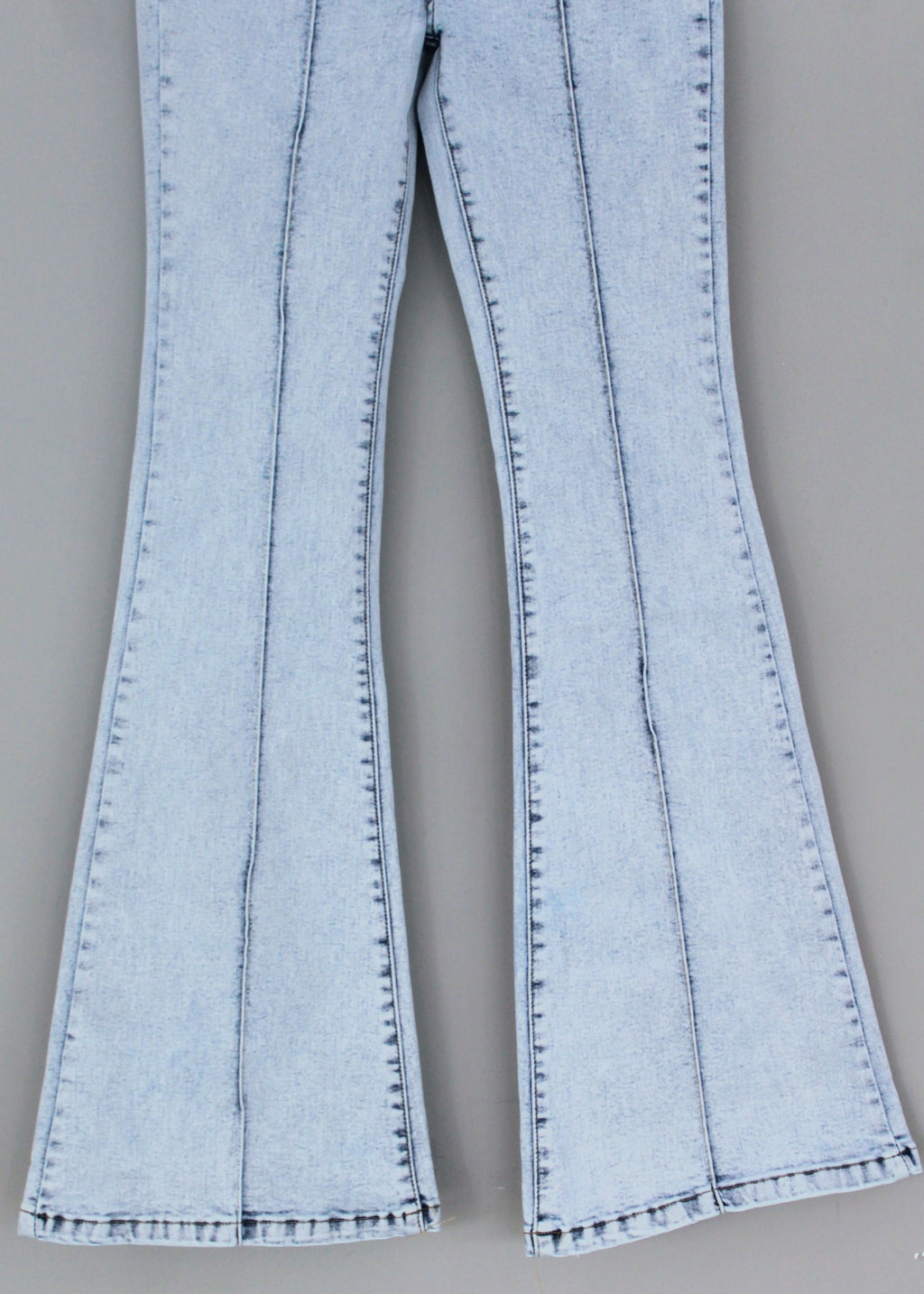 FLARE JEAN TROUSER - ICE