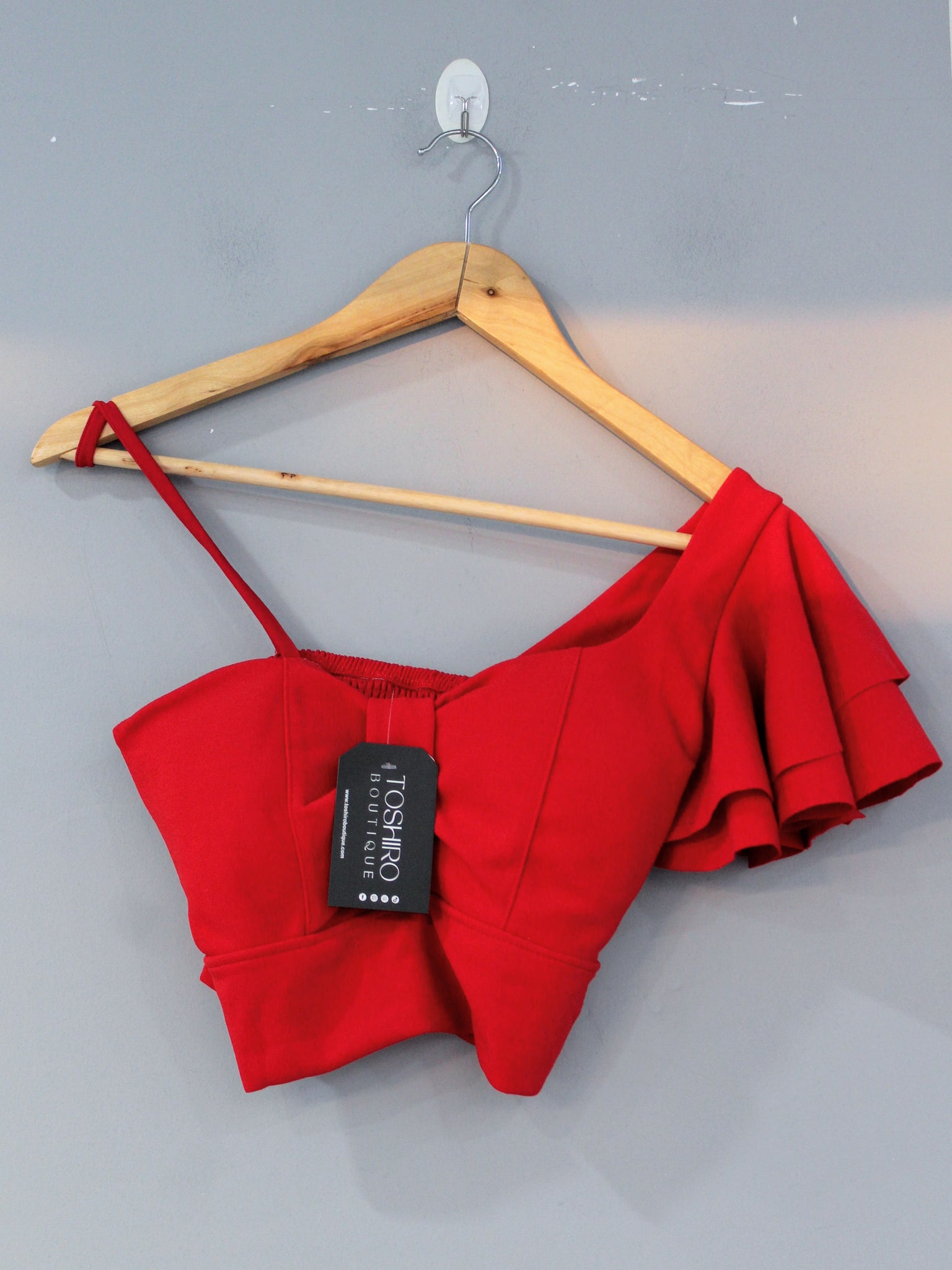 BLUSA UNIMANGA - ROJO