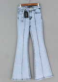 FLARE JEAN TROUSER - ICE
