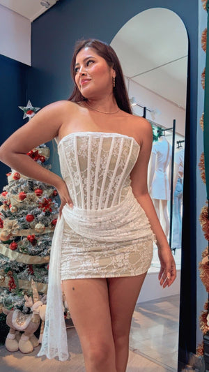 VICTORIA DRESS - BLANCO