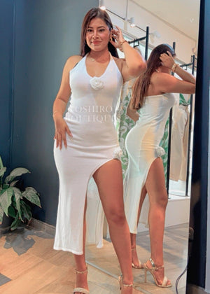 VESTIDO CAROLINE - BLANCO