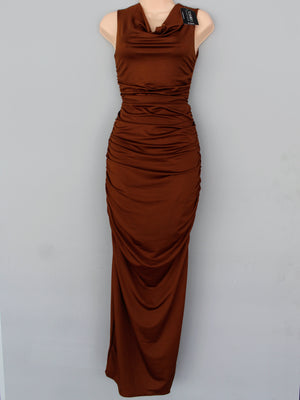 MAXIVESTIDO VALERIA - CAMEL