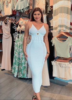 VESTIDO DAFNE - PERLA