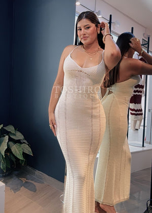 VESTIDO ARIEL - ARENA