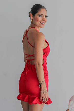 VESTIDO REVEL - ROJO